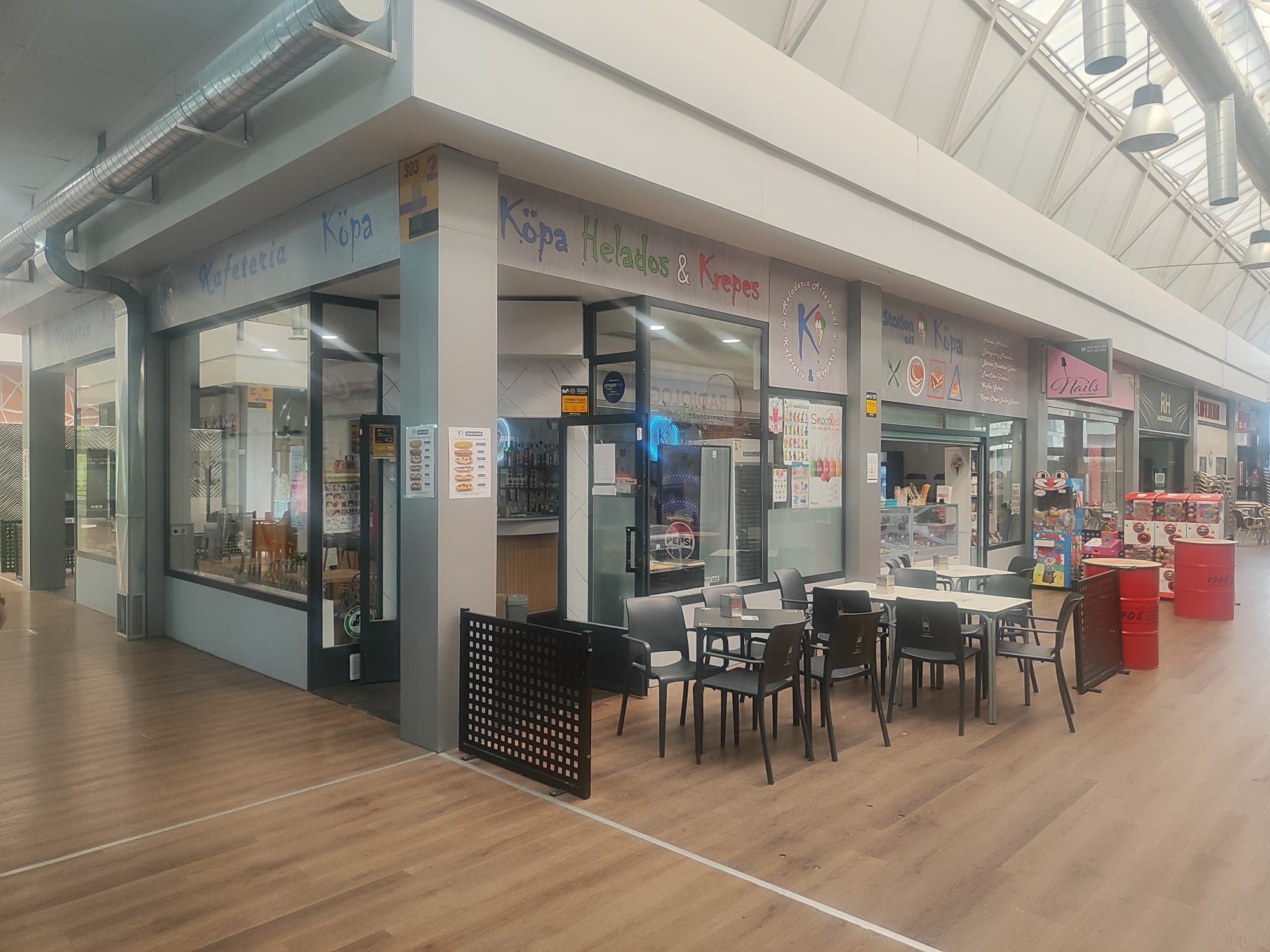 HELADOS, CREPES Y CAFETERÍA KOPA EN FUENLABRADA 2